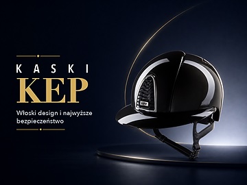 Kaski jeździeckie KEP - włoski design i najwyższe bezpieczeństwo